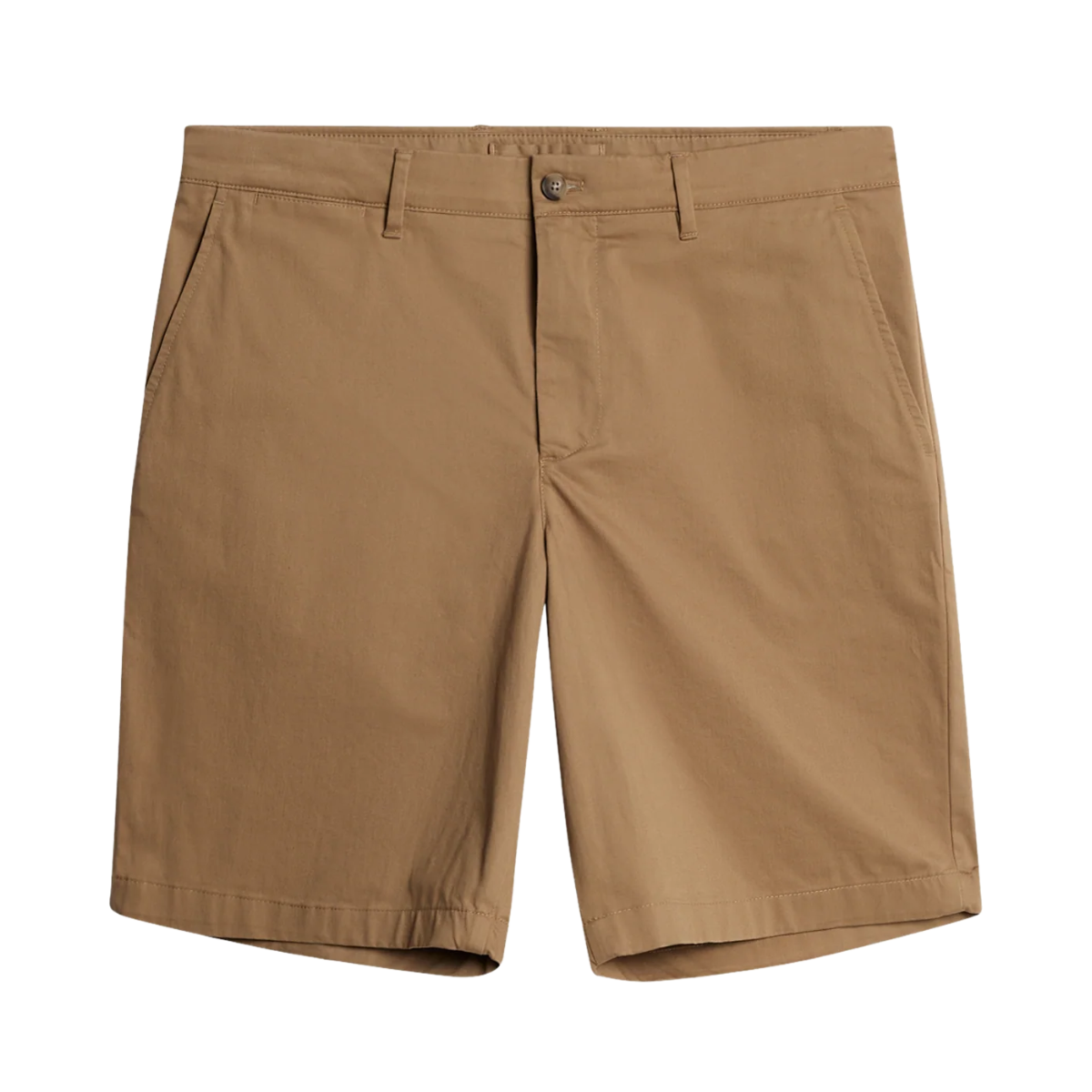 Shane Cloud Satin Shorts - Sepia Tint