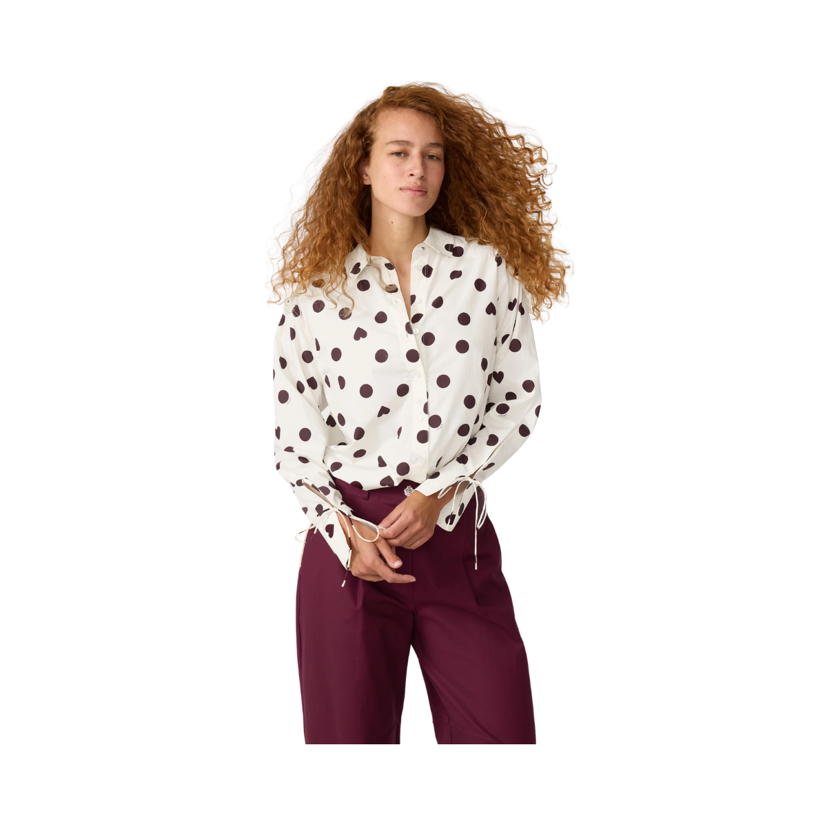 Ada Blouse - Cosy White