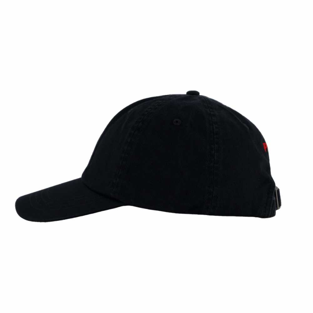 Cotton Chino Ball Cap - Black