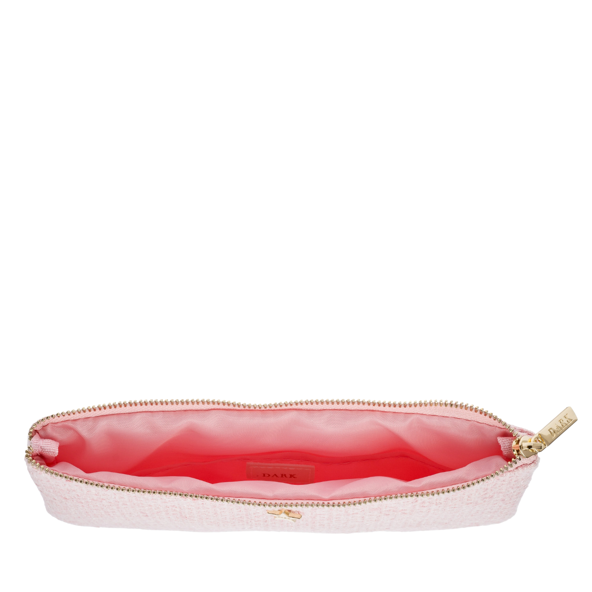 Tweed Small Pouch - Cotton Candy