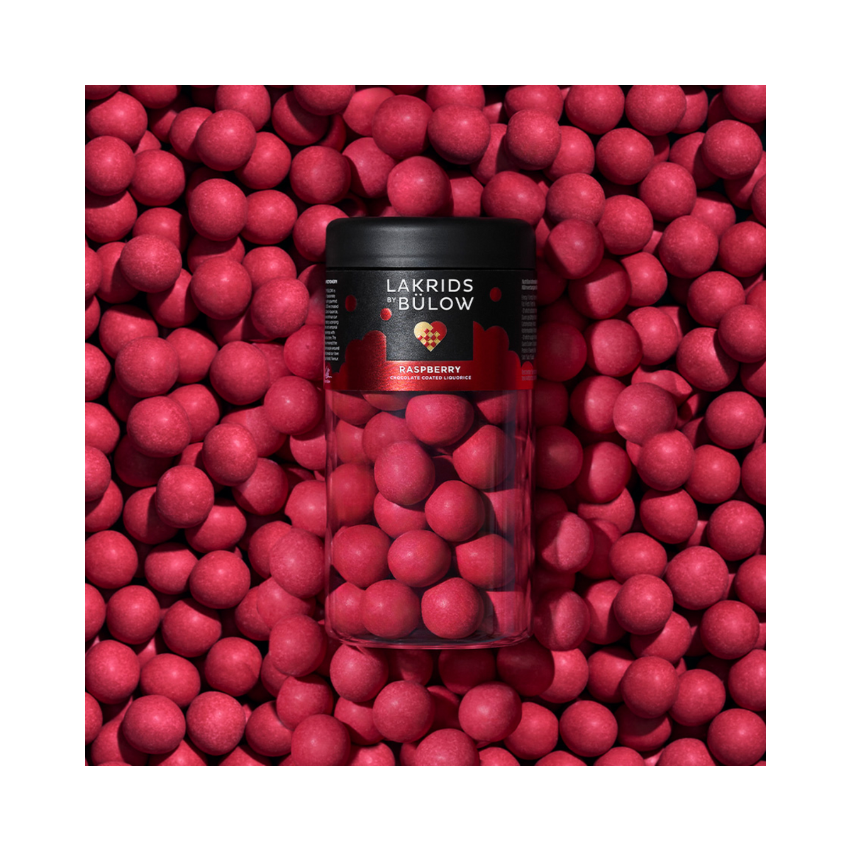 Chocolate Coated Liquorice - Crispy Raspberry
