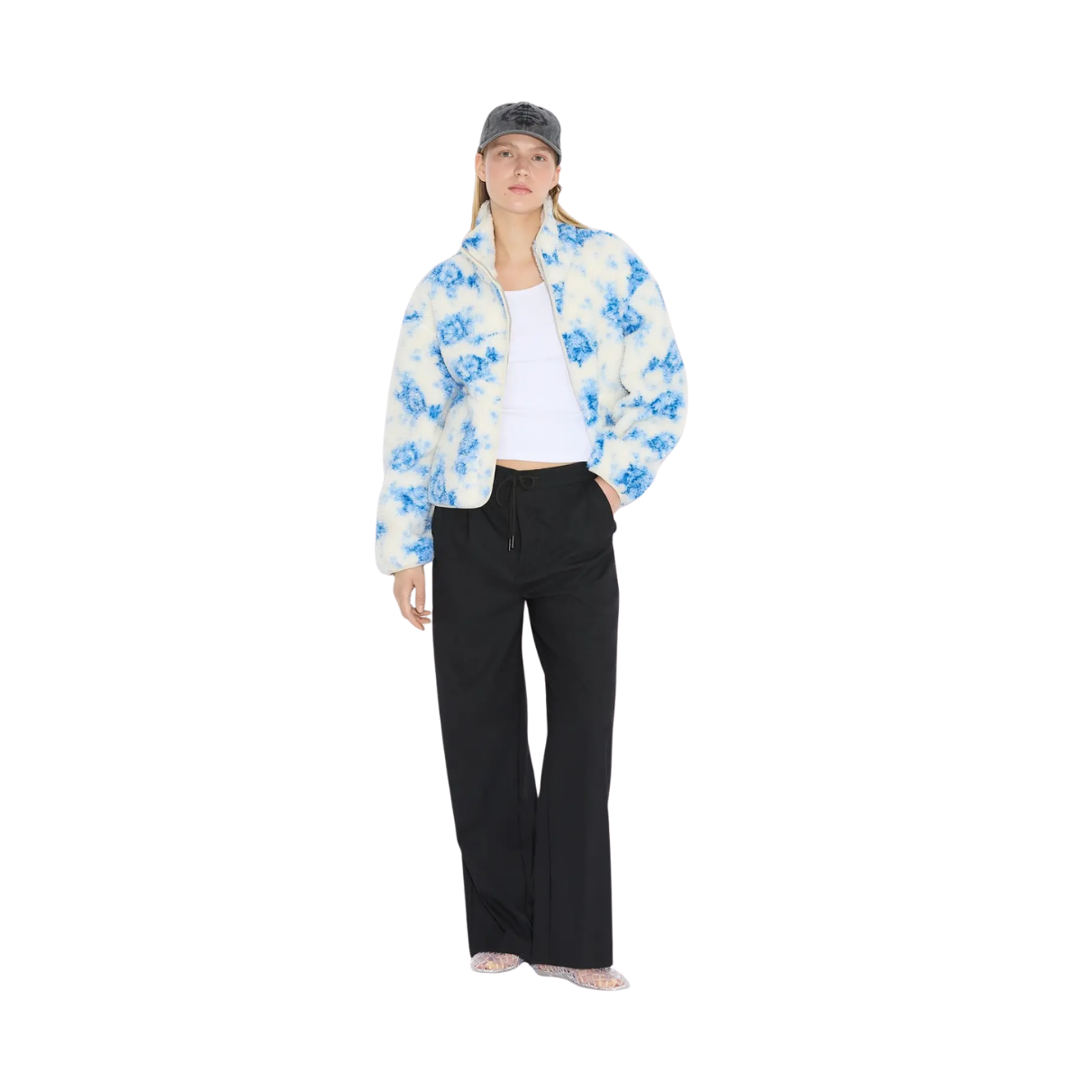Rype Fleece Jacket - White Mix