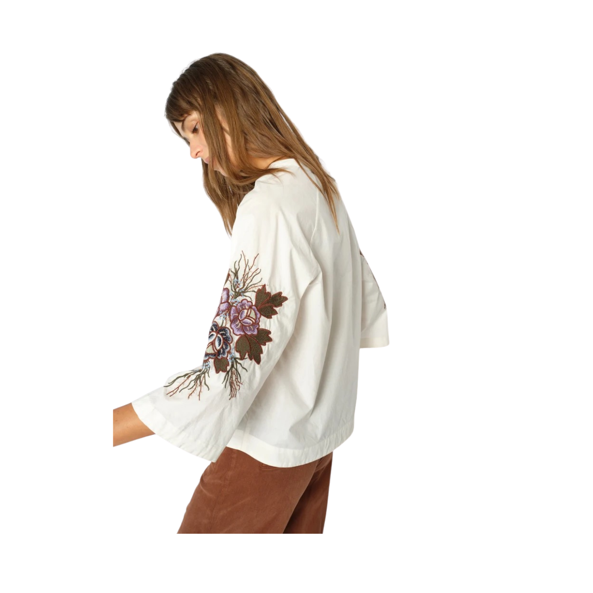 MMAleysa Popli Blouse - Ecru