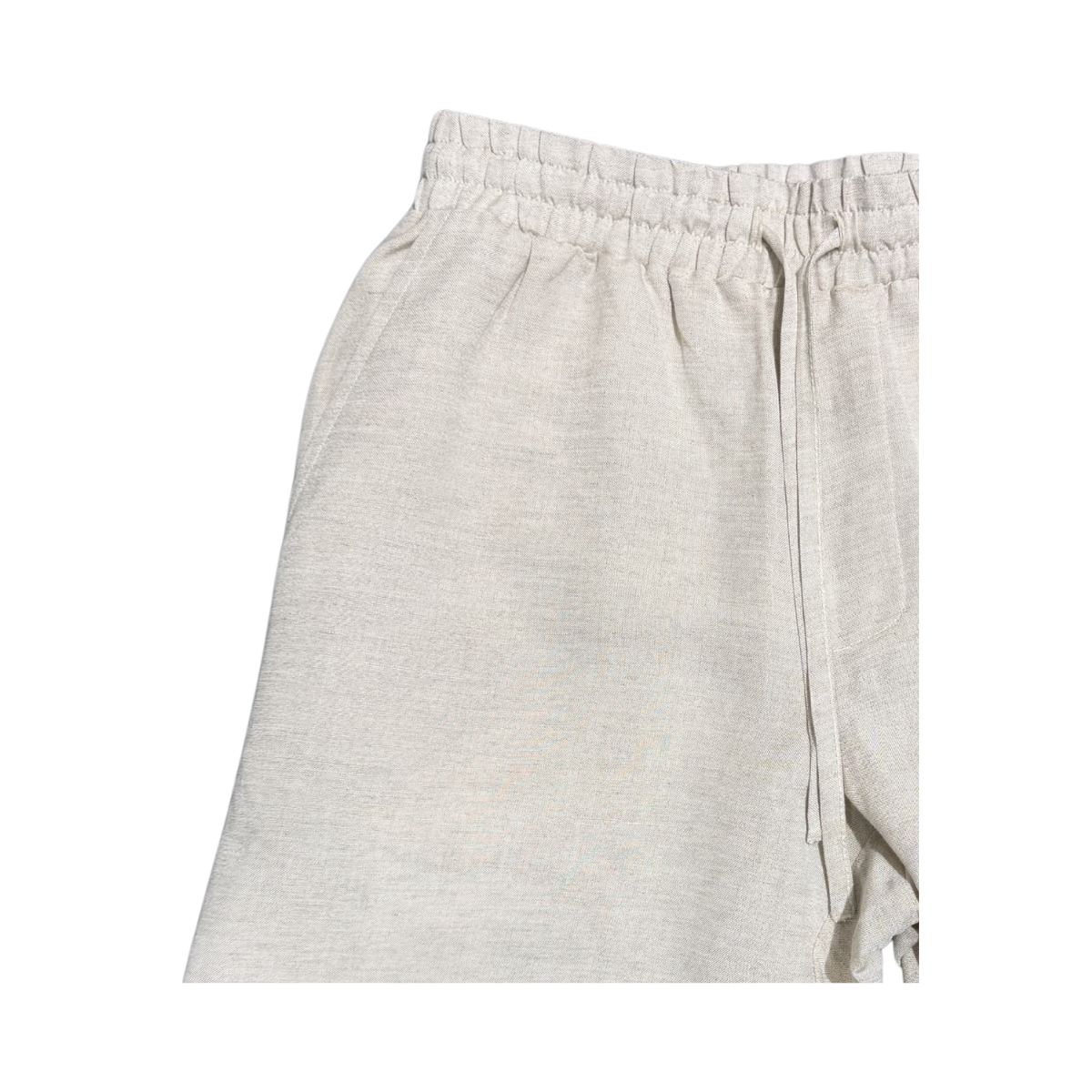 Elviro Linen Shorts - Ecru