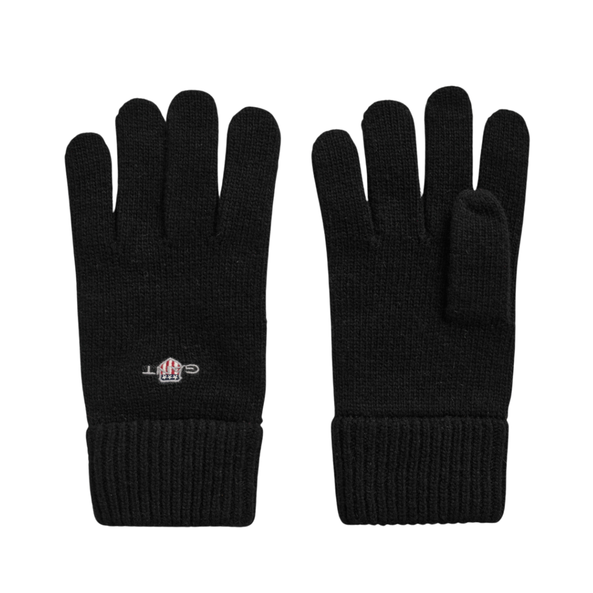 SHIELD WOOL GLOVES - Black