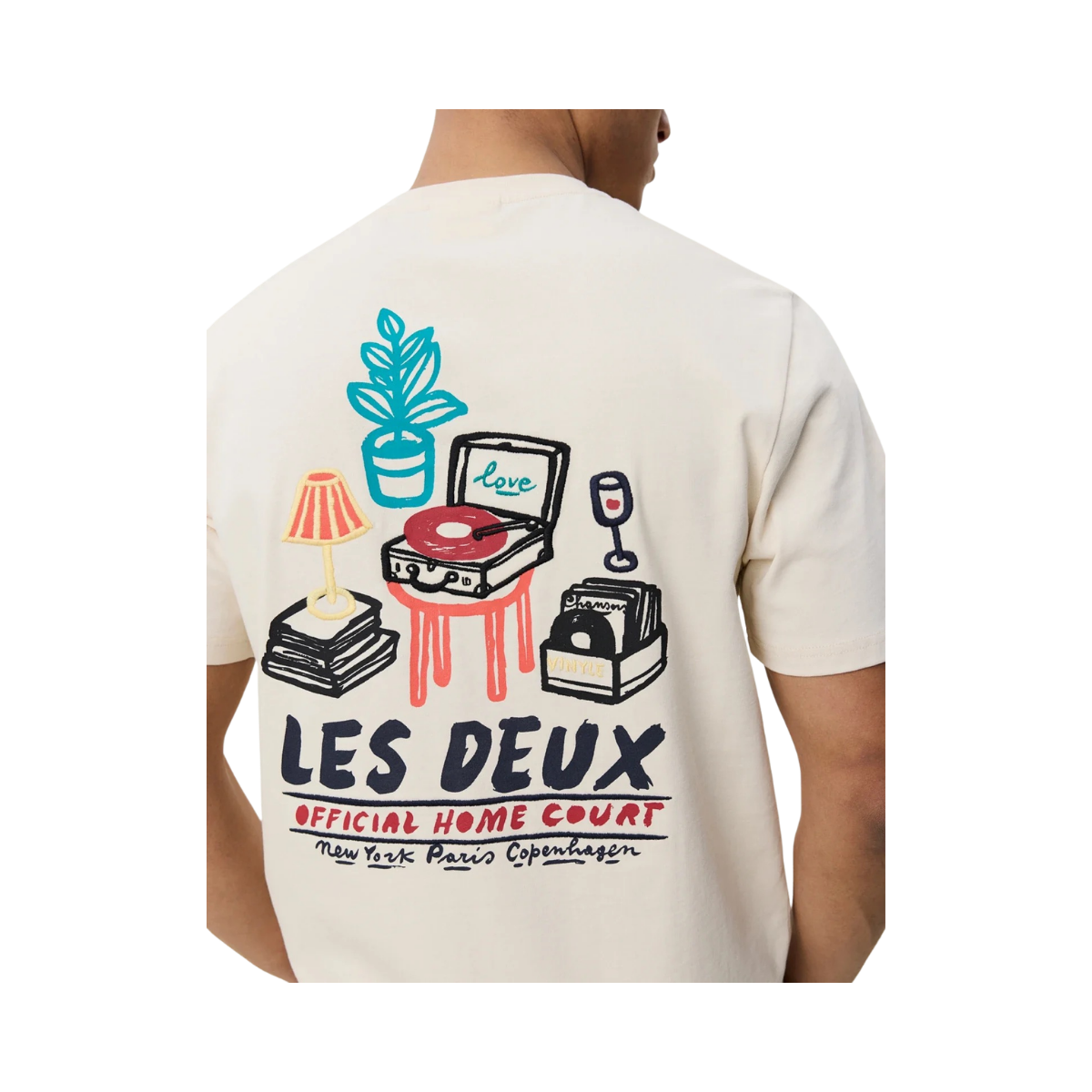 Record T-Shirt - Ivory