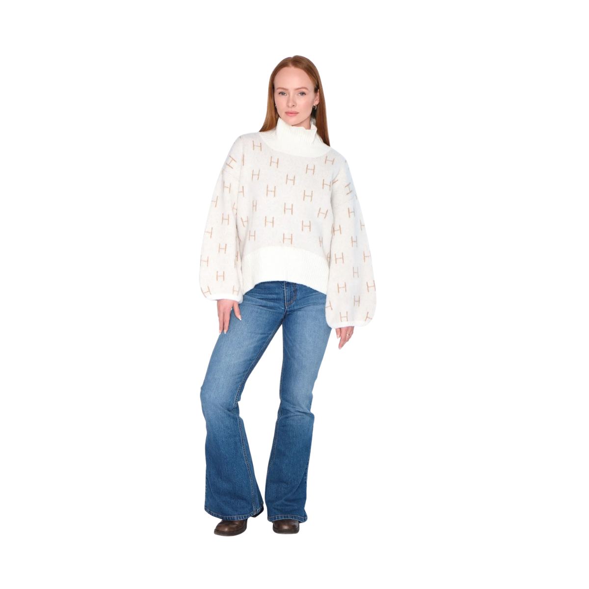 Fam Sweater Short - White