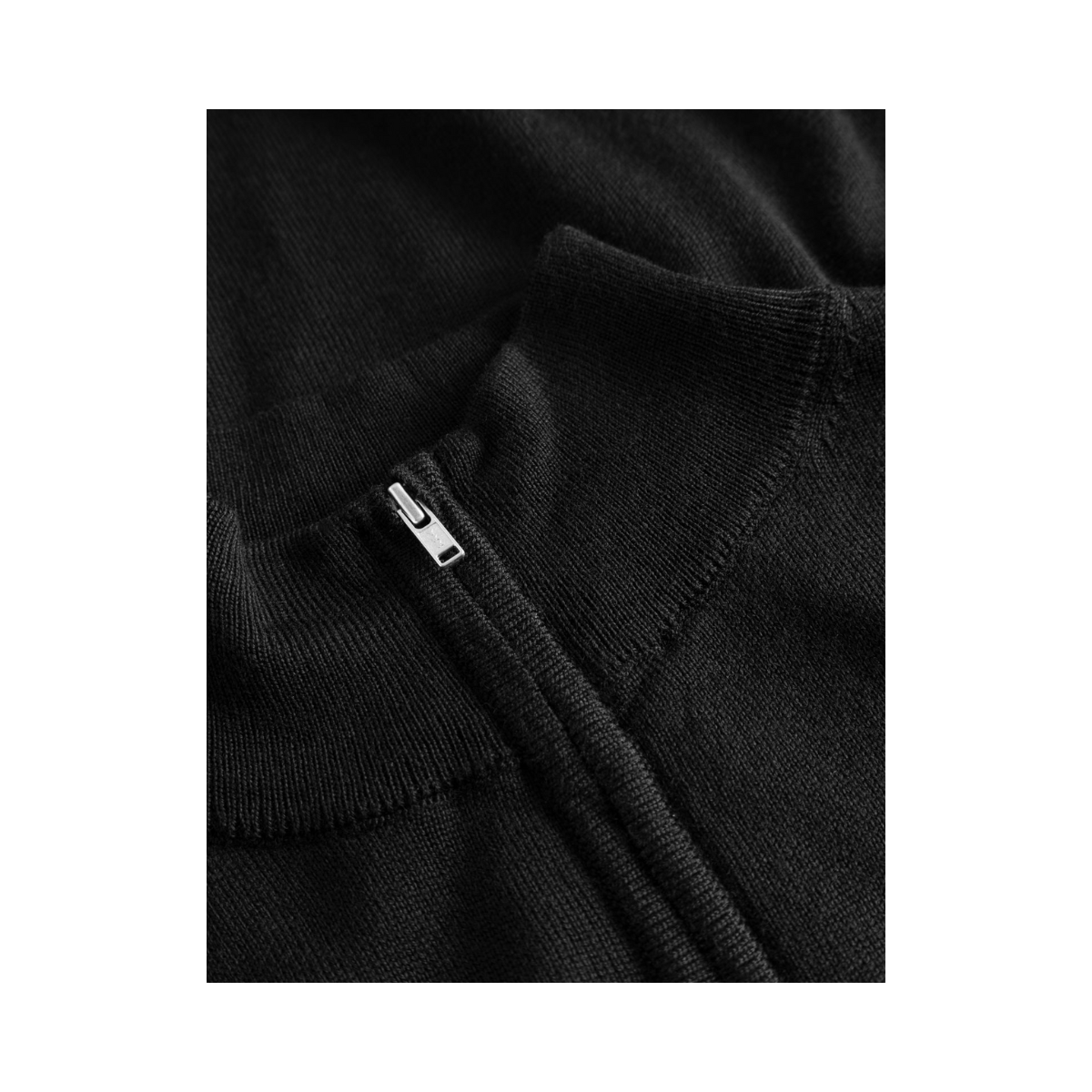 Greyson Half-Zip Merino Knit - Black