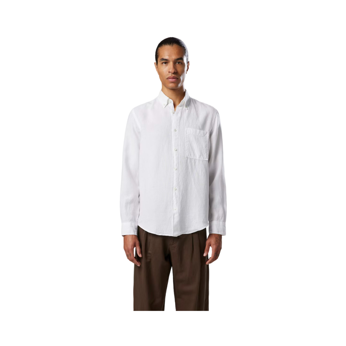 Arne BD Shirt - White