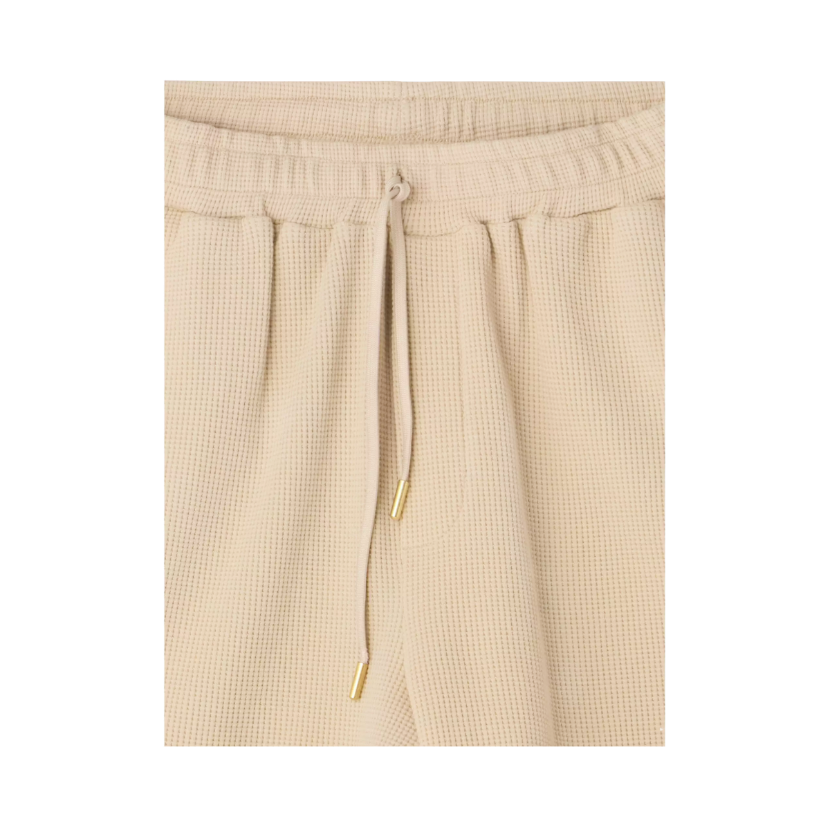 West Shorts Waffle - CREME