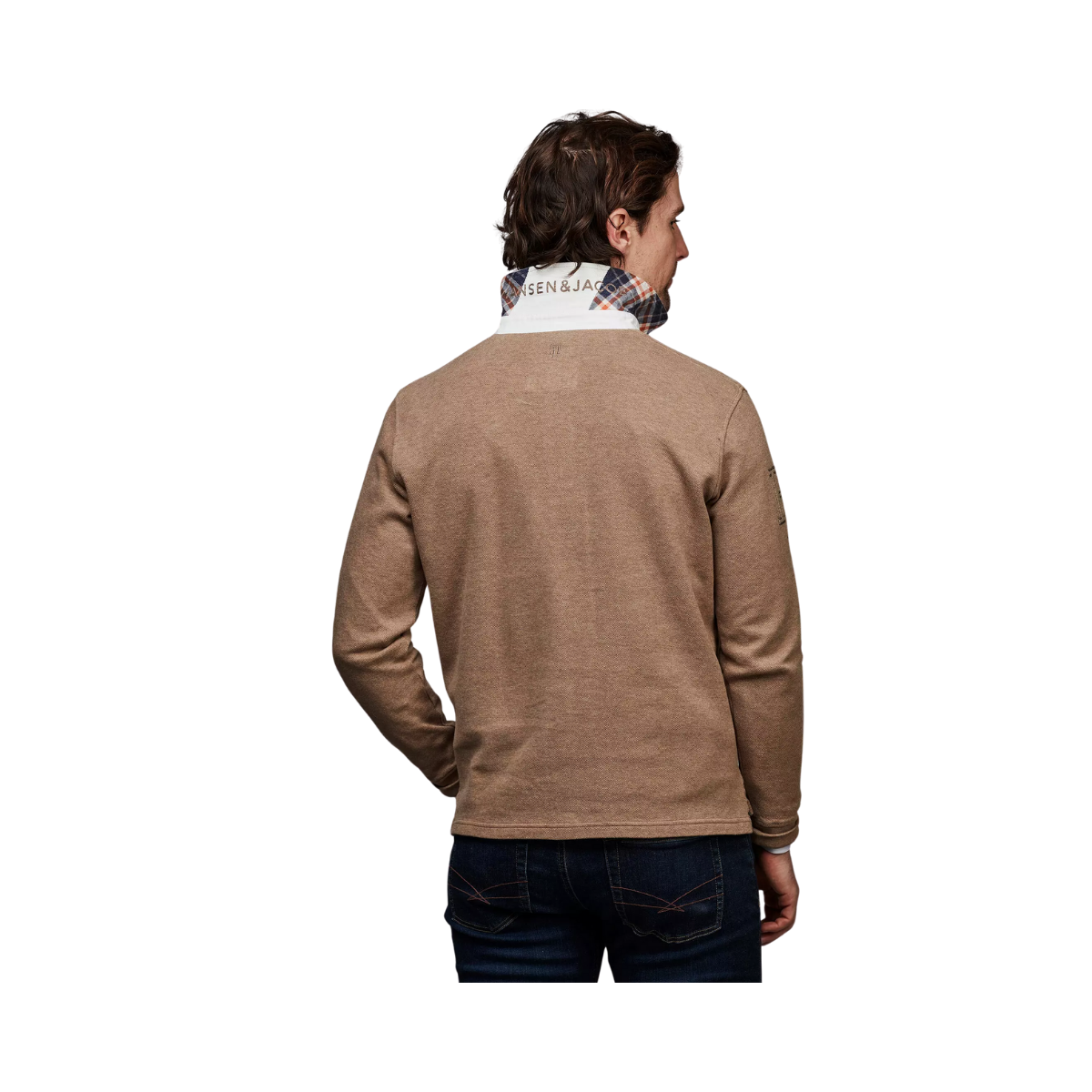 Heavy Pique Rugger - Beige