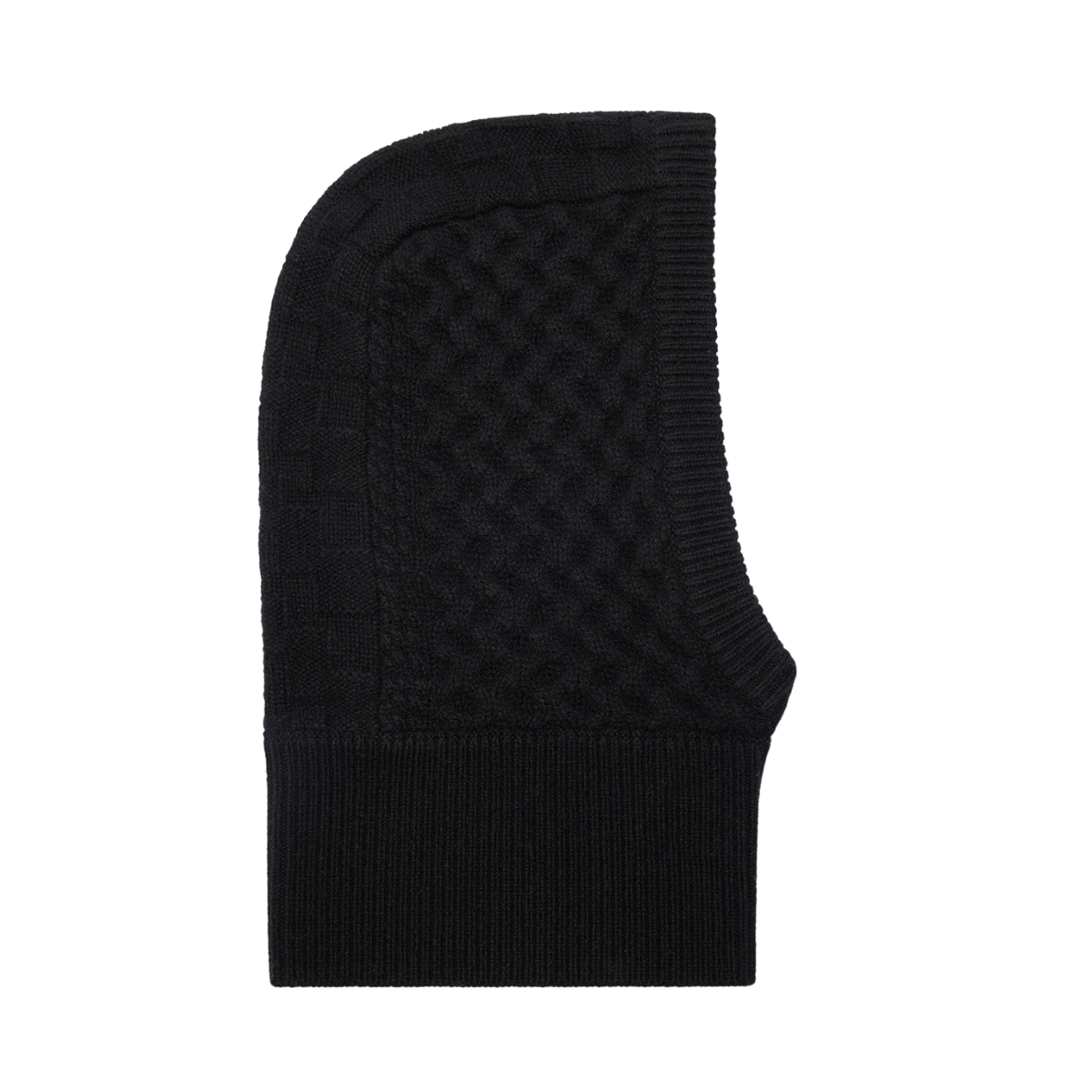 Avery Cable Balaclava - Black