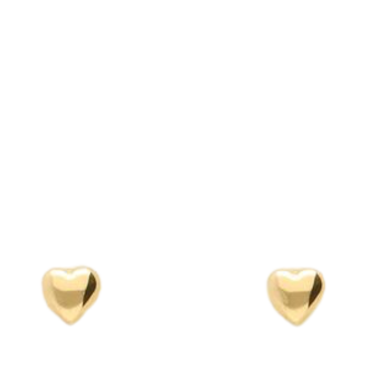 Ear studs heart - Gold