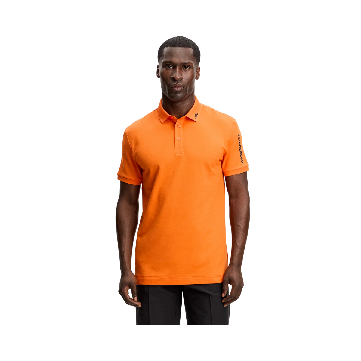 Tour Tech Pique Polo - Golden Poppy