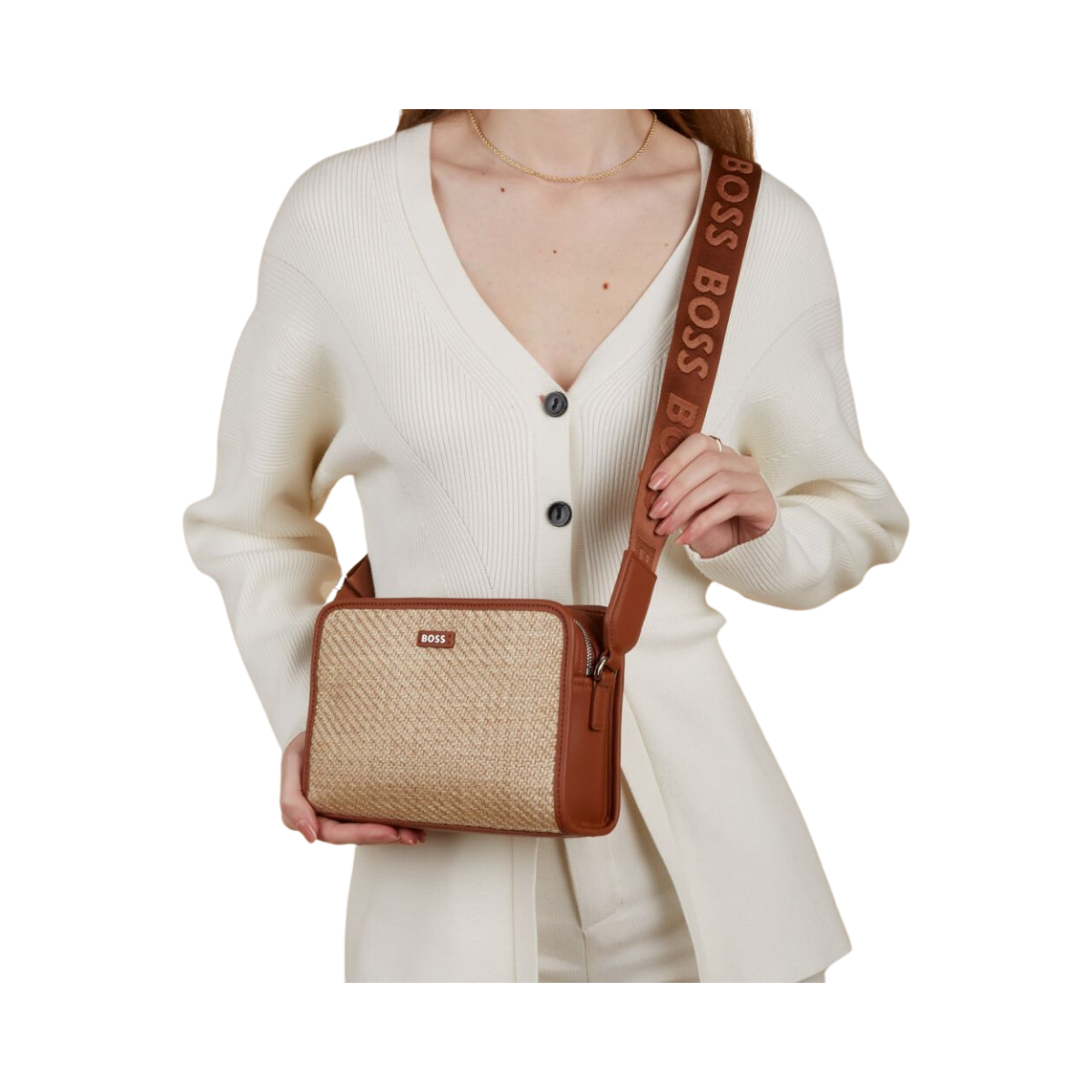 Sandy Crossbody-RF - Beige