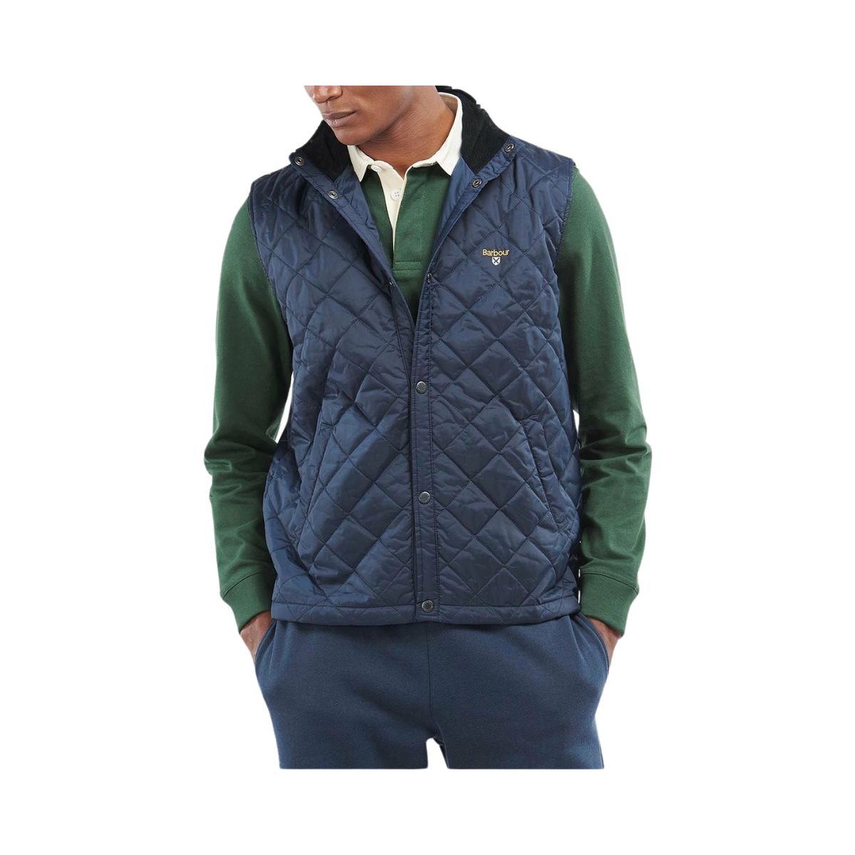 Barbour Crest Gilet - Navy