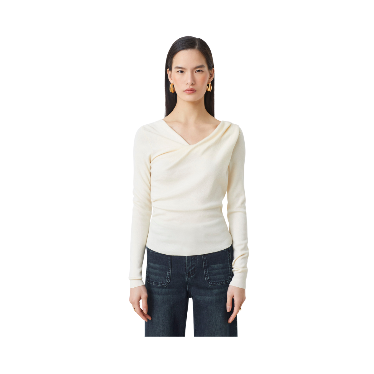 Pull Pleor - Blanc Casse