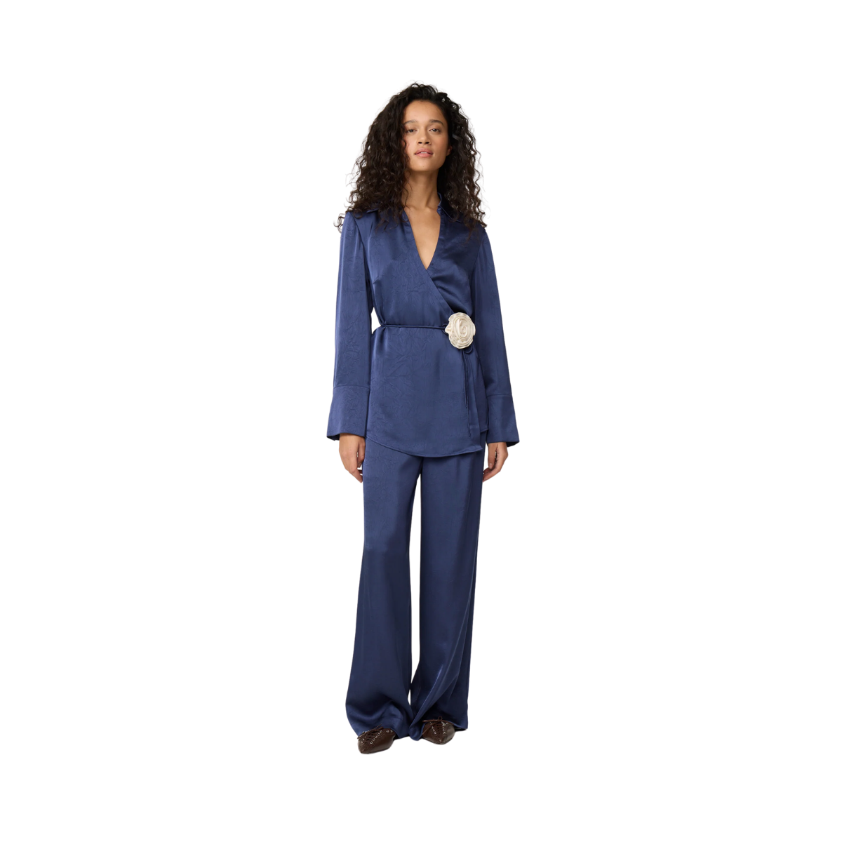 Emma Trousers - Maritime Blue