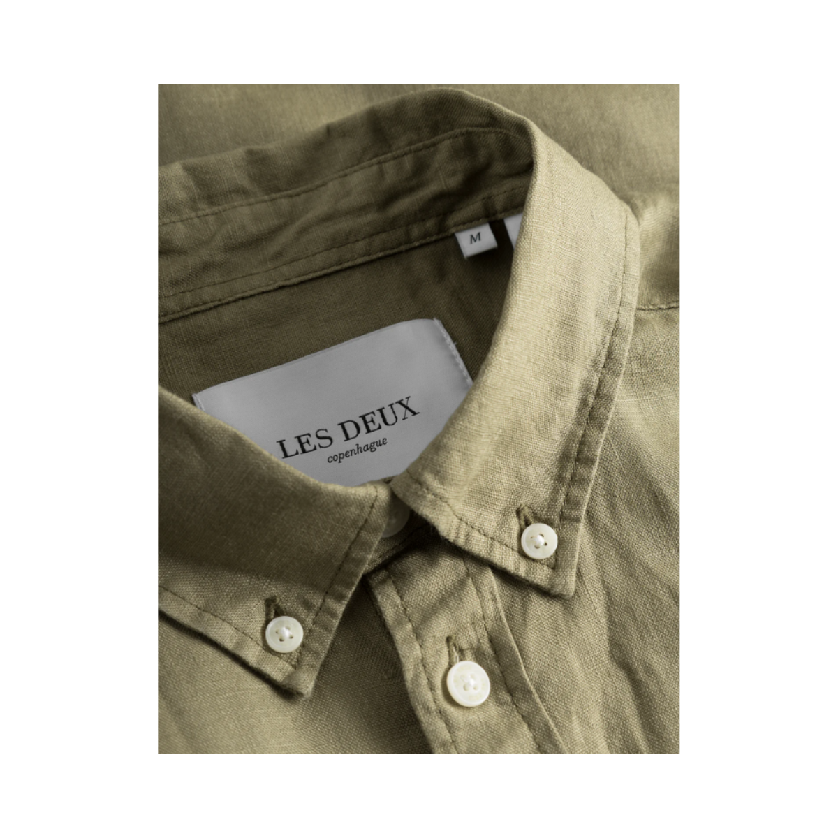 Kris Linen SS Shirt - Green