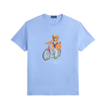 Knit T-Shirt - Austin Blue Summer Bear