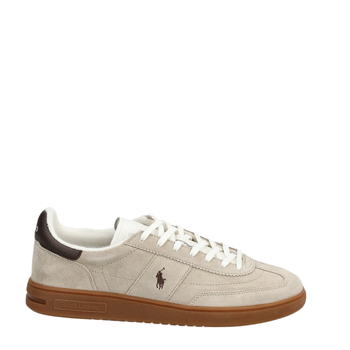 Bedford Sneakers Low Top Lace - Milkshake/Dark Brown