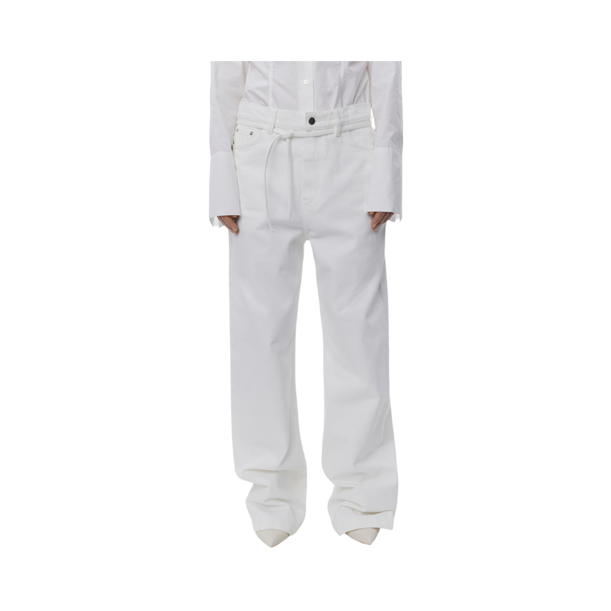 Elijah Winter White Denim - White