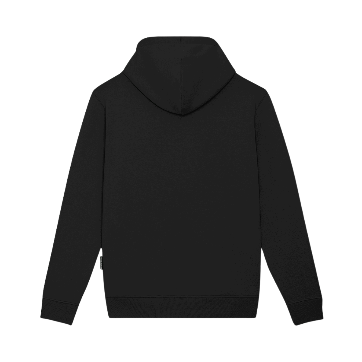 Embroidered Hoodie Filou CXLVIII - Black