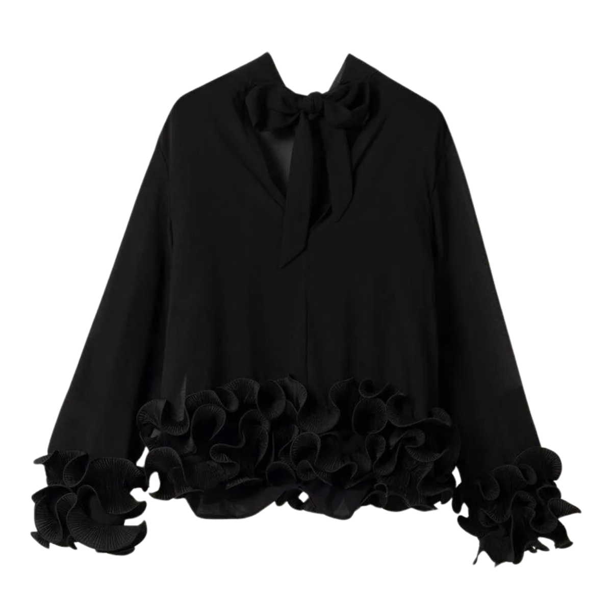 N-Latanietta Blouse - Black
