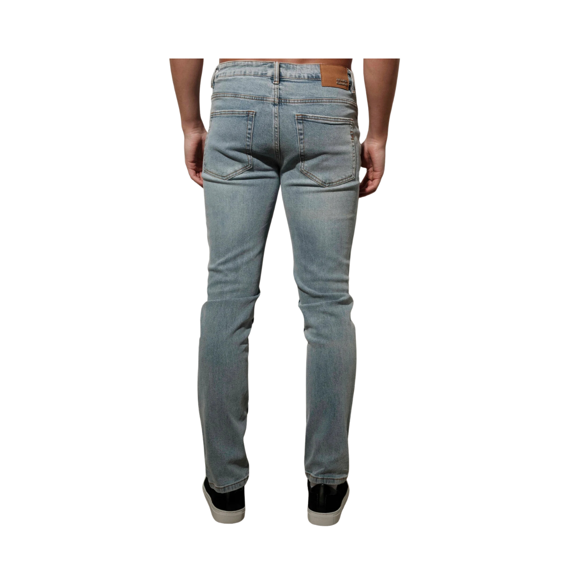 Ryan Slim Fit Jeans - Mid Blue