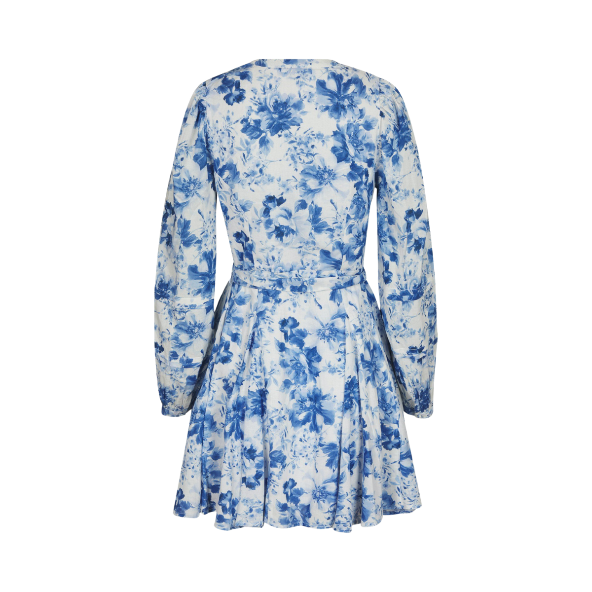 Marise Print Dress - Light Blue