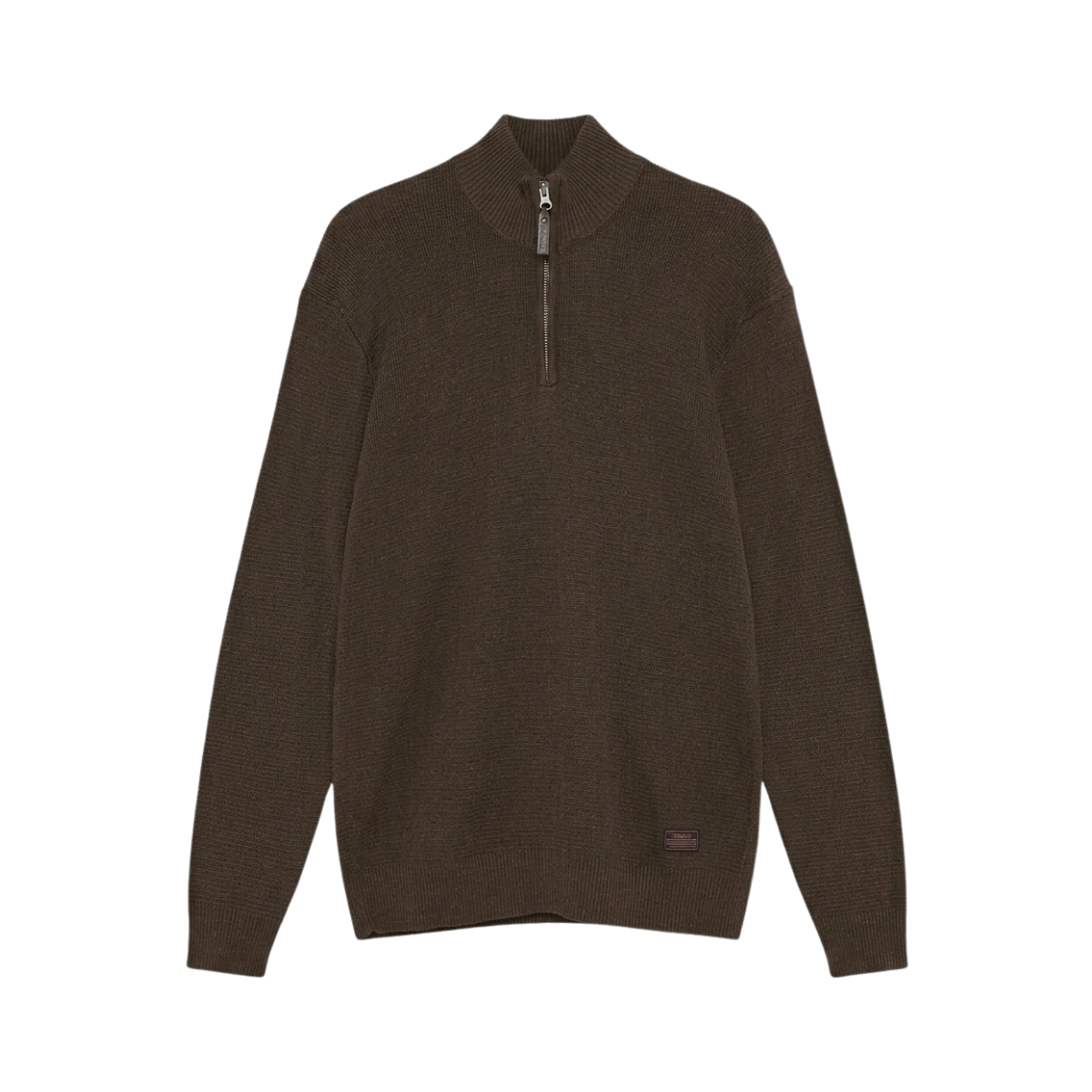 12489 CooperSi Halfzip Structure - 26320 Brown Coffee