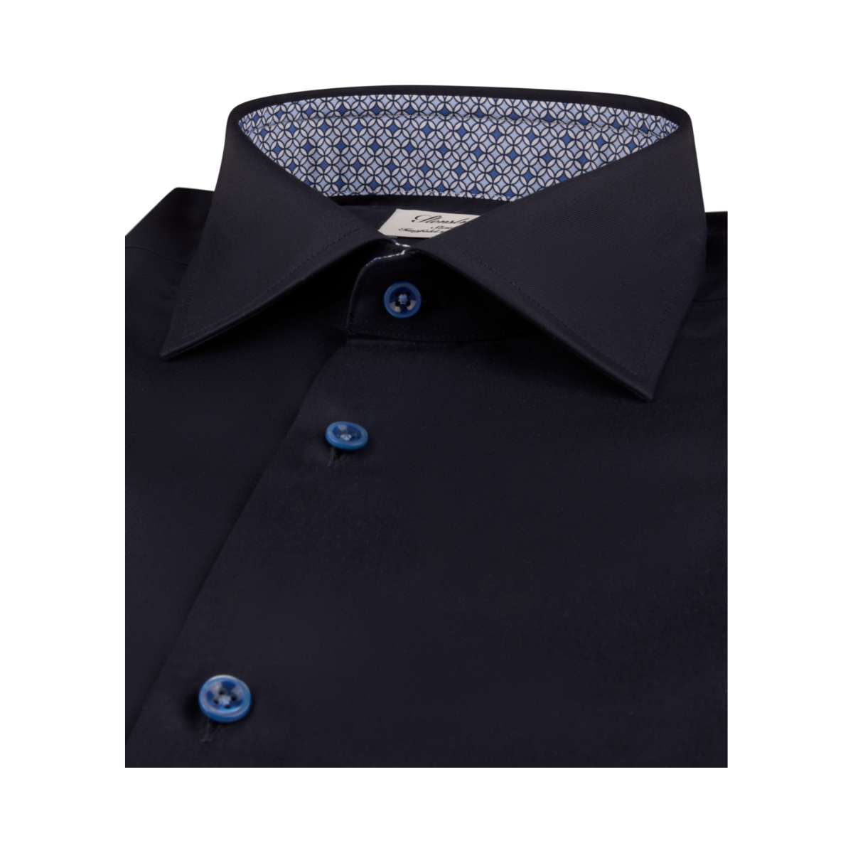 Slimline C75 RM cuff Contrast - 180 Navy