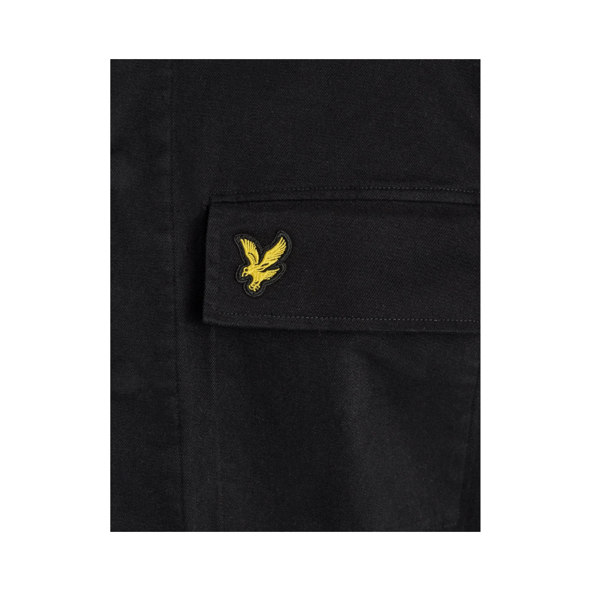 Washed Overshirt - Jet Black