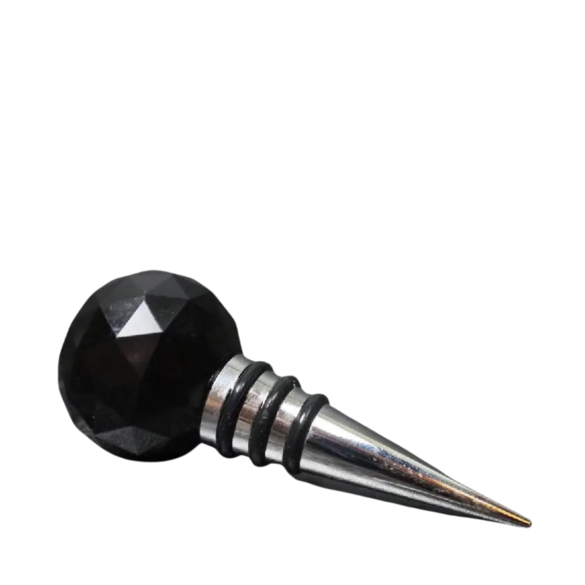 Glass Bottle Stopper - 006 Black