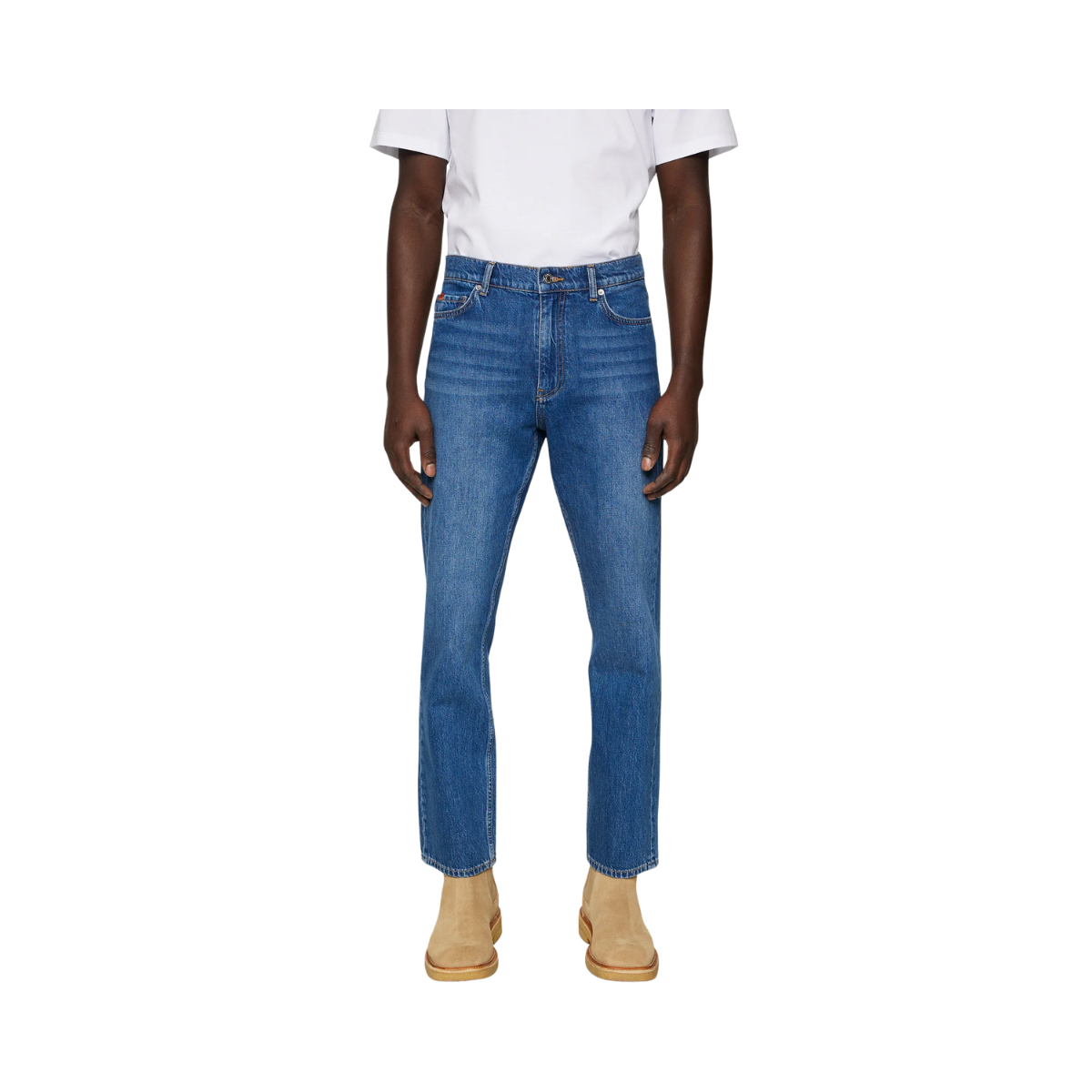 Cody Mid Wash Reg Jeans - Mid Blue