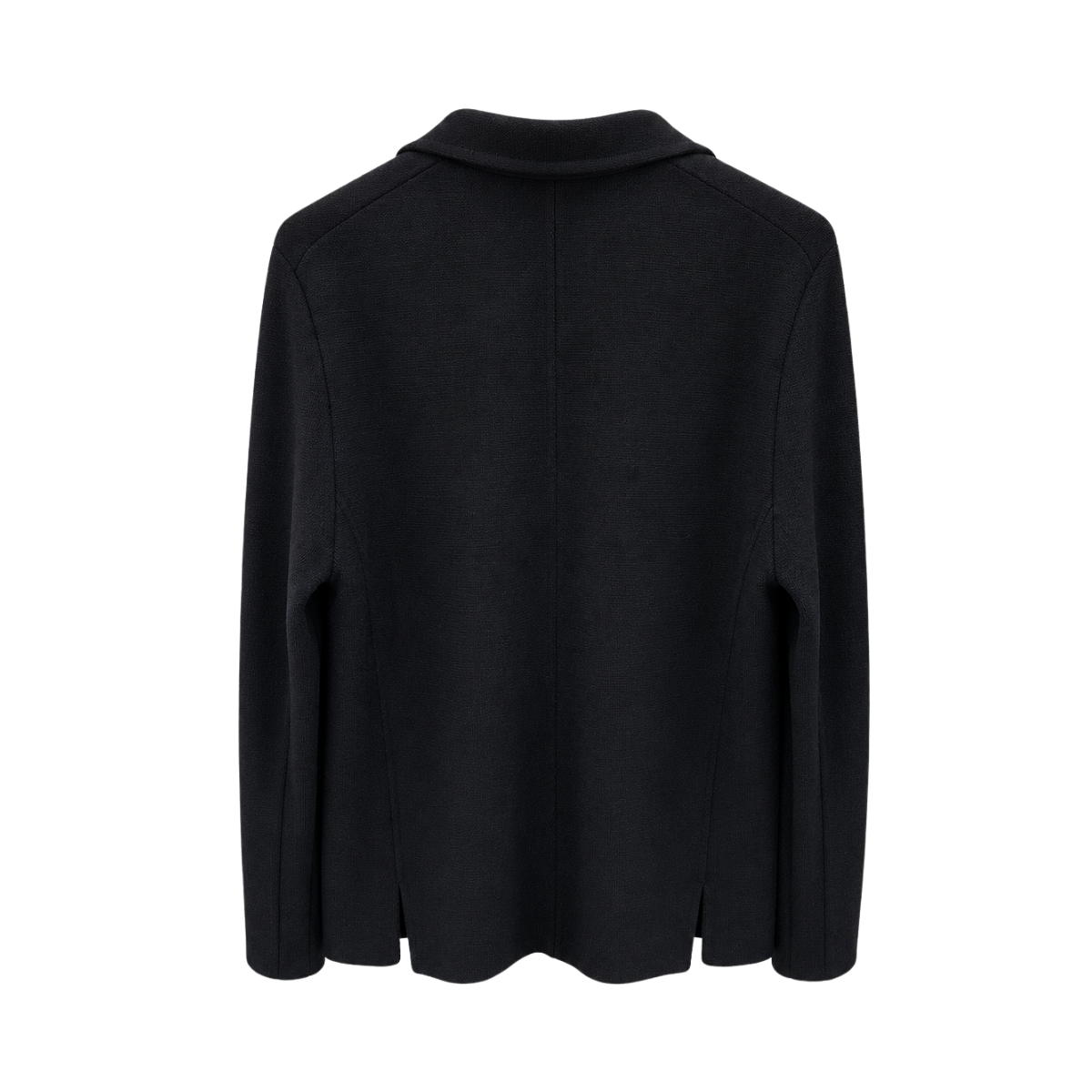 Blazer Knitted Texture - Navy