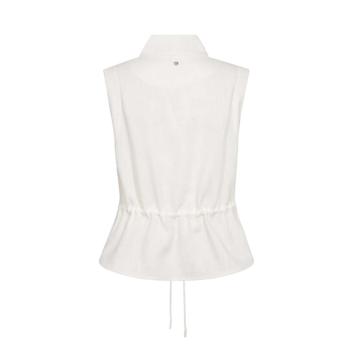 MMLelo Ramie Vest - Ecru