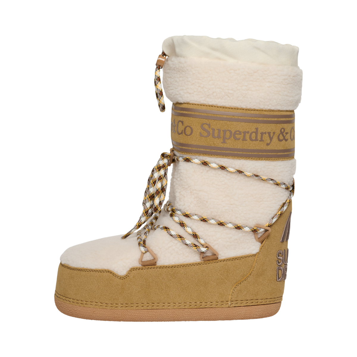 Borg Snow Boot - M5R Sand/Cream