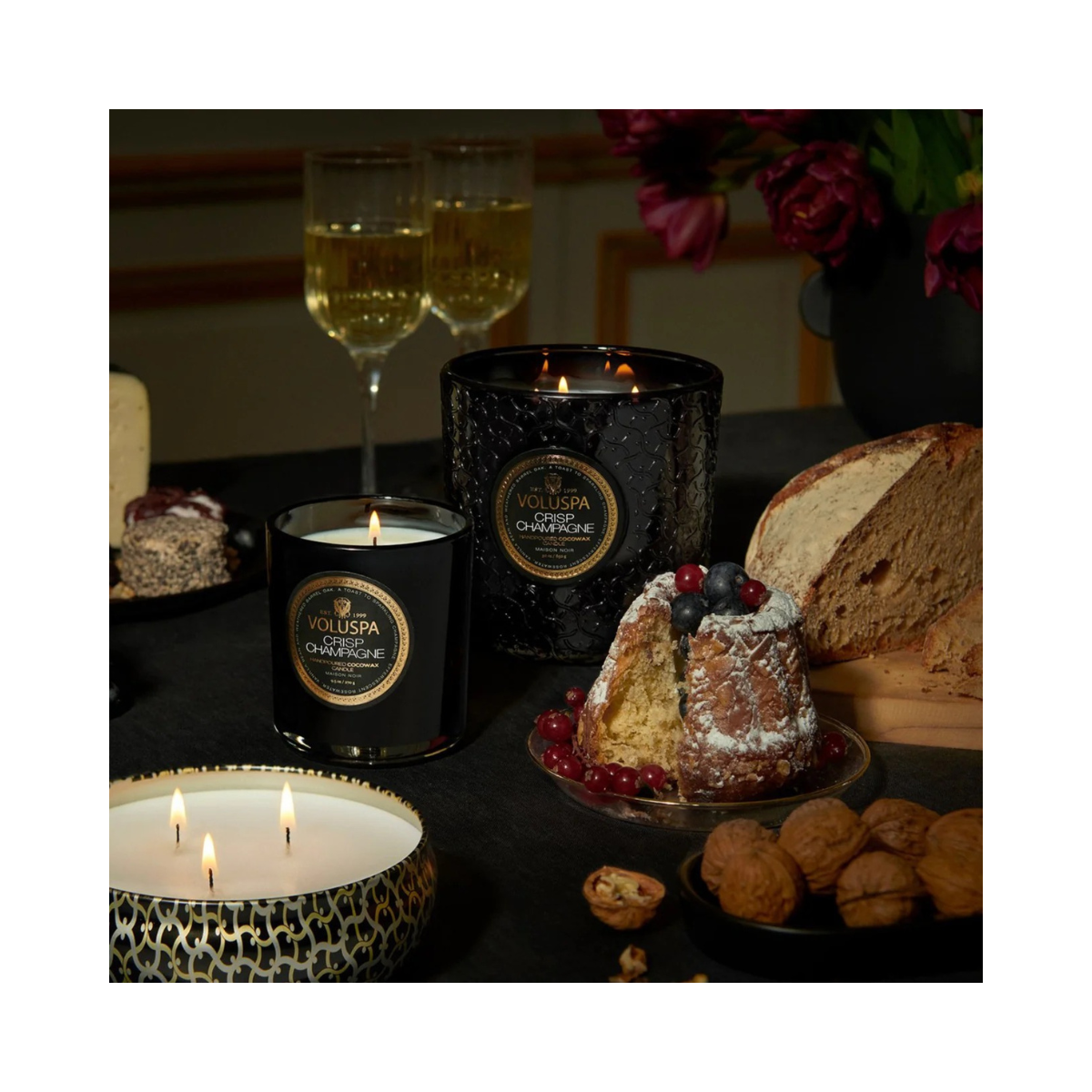 Classic Box Candle - 1 Crisp Champagne