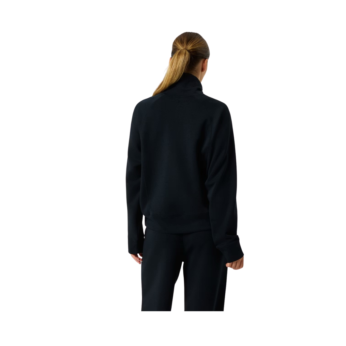 Studio Soft Halfzip Sweatshirt - Black Beauty