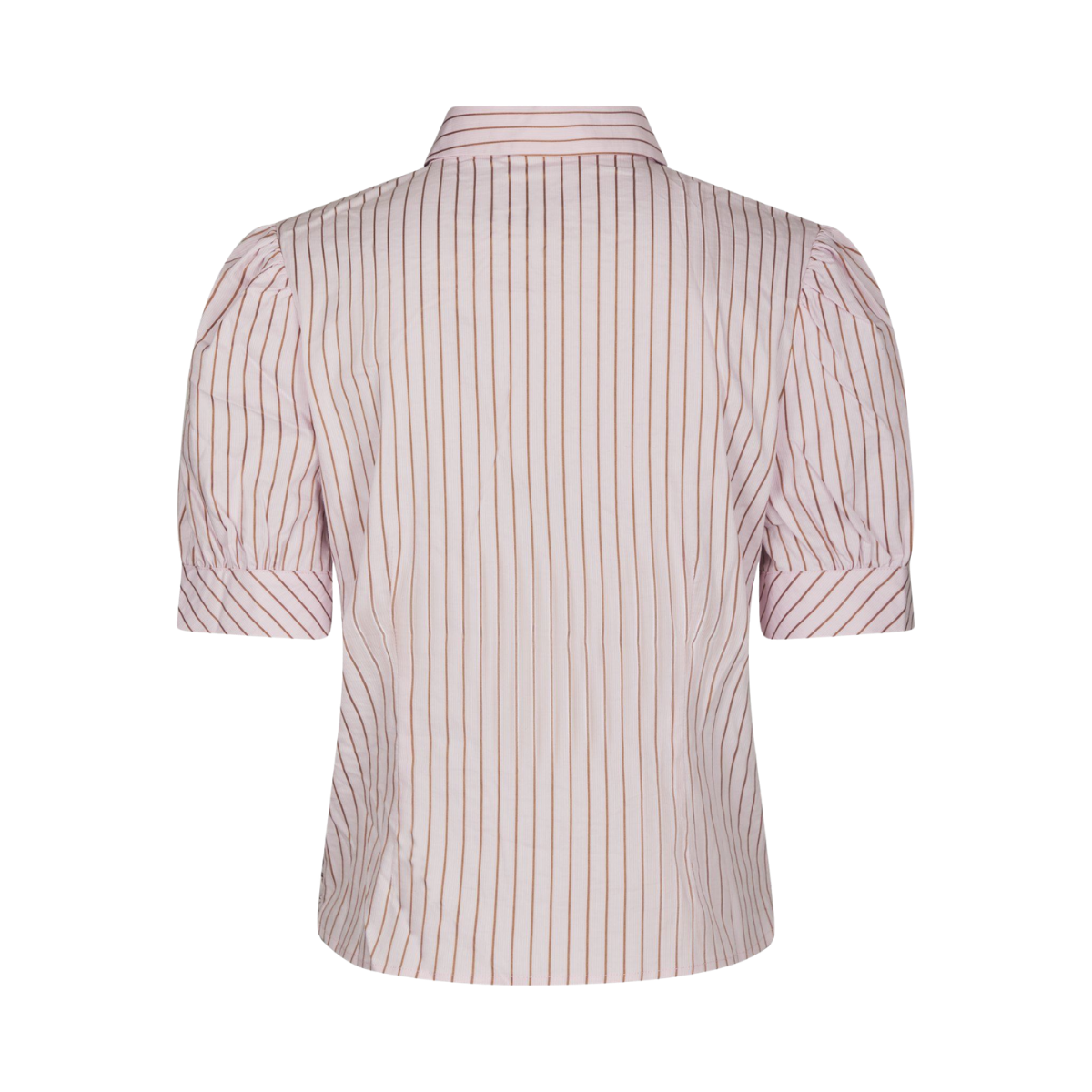 Frannie Structure Stripe Shirt - Light Pink