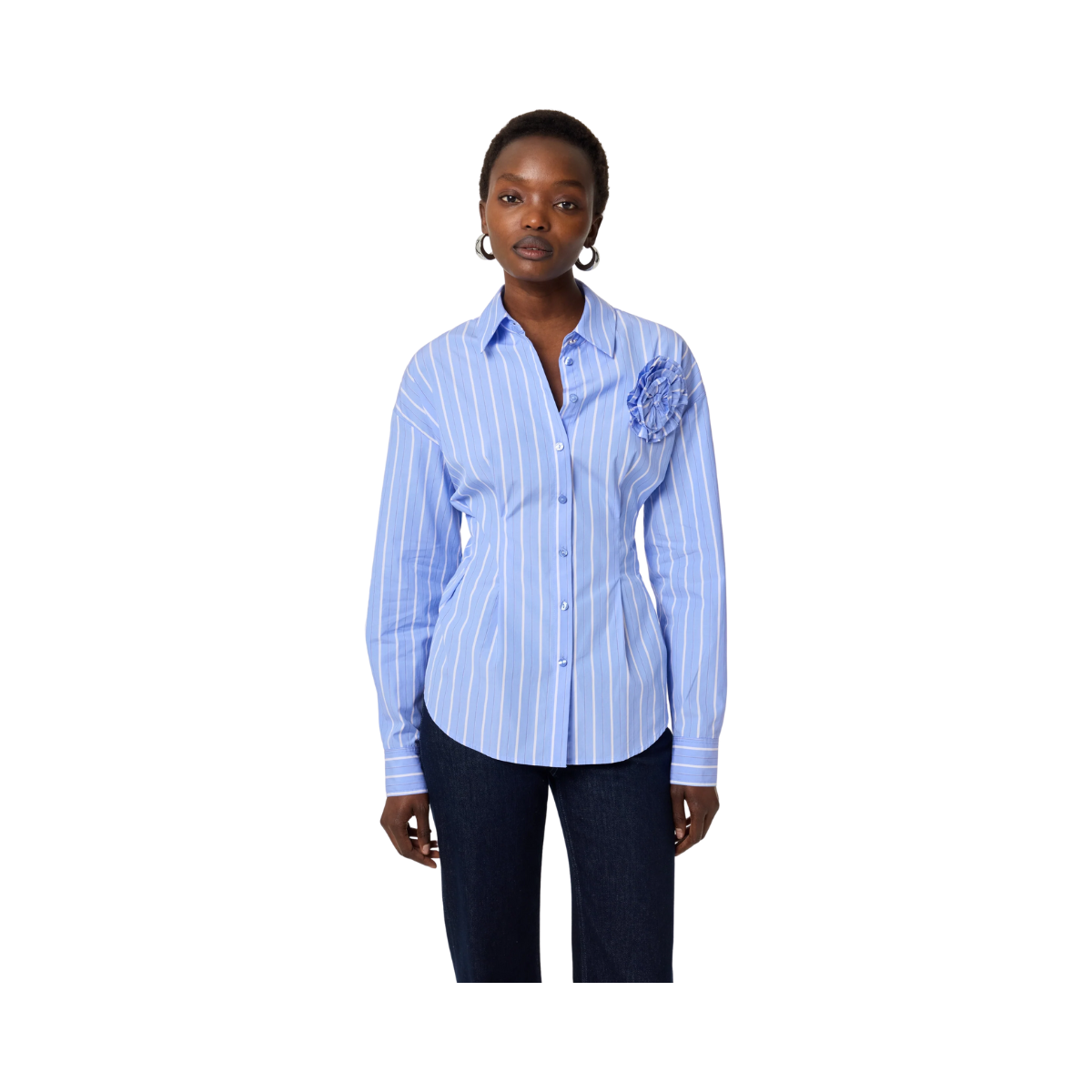 Irina Blouse - French Blue