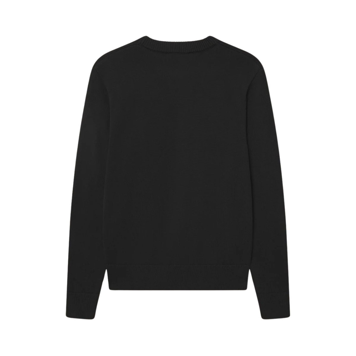 Gary Patch Crewneck Knit - Black