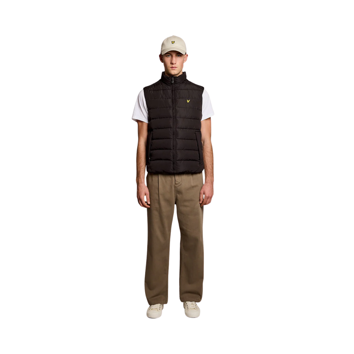 Quilted Gilet - Jet Black