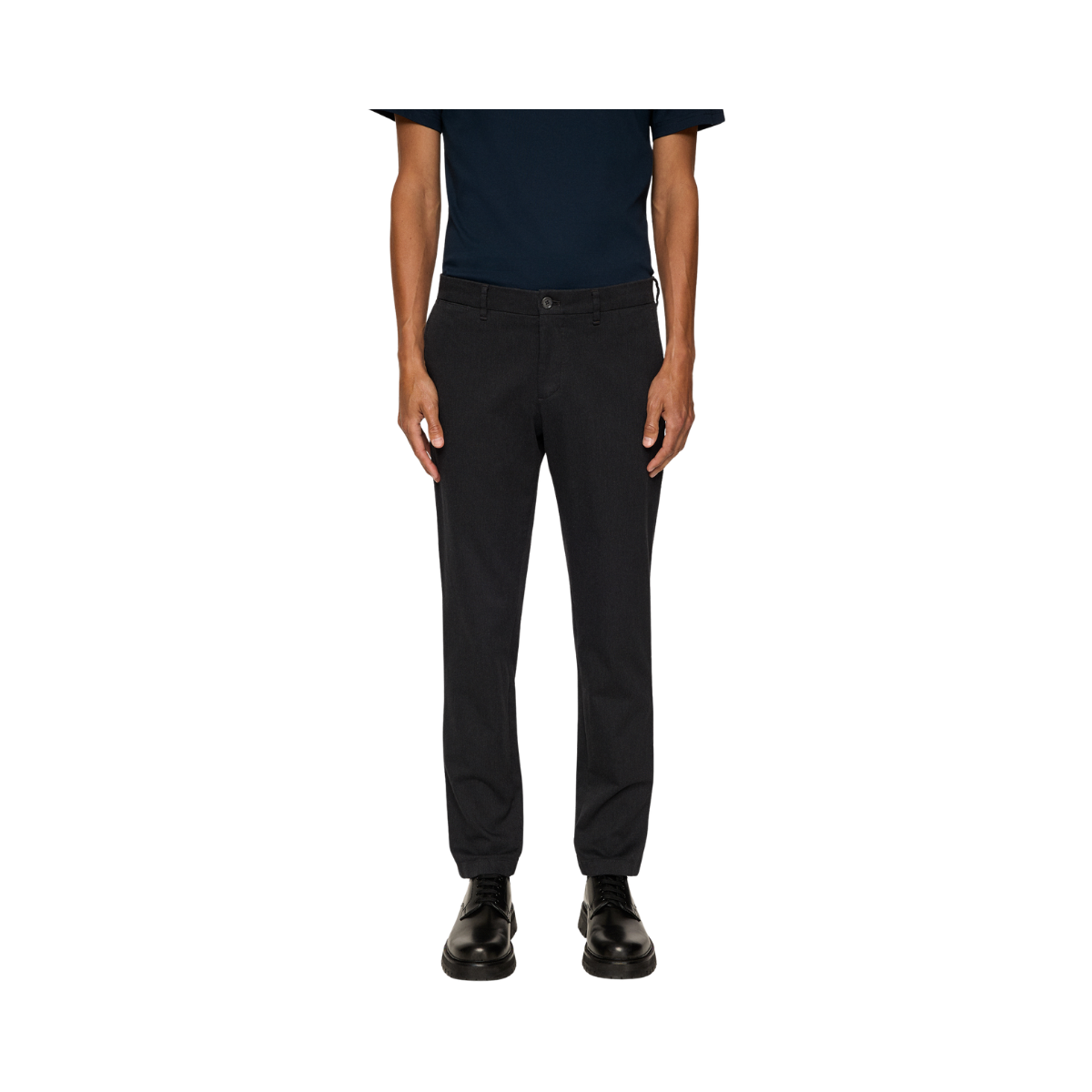 Chaze Flannel Twill Pants - Dark Grey