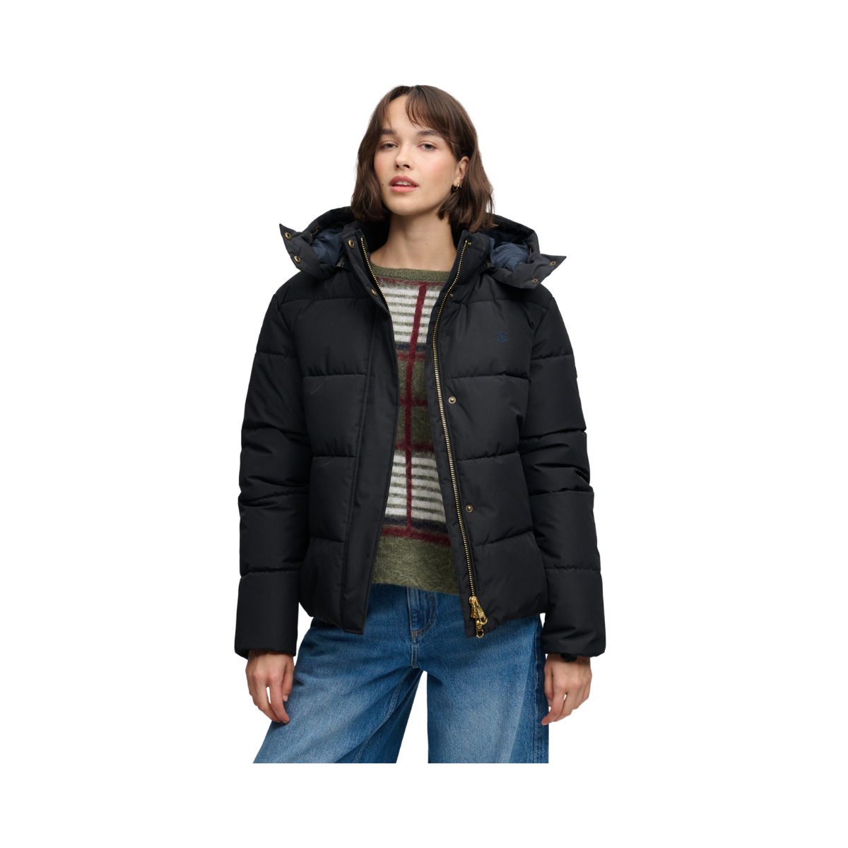 Premium Hood Puffer Jkt - 02a black