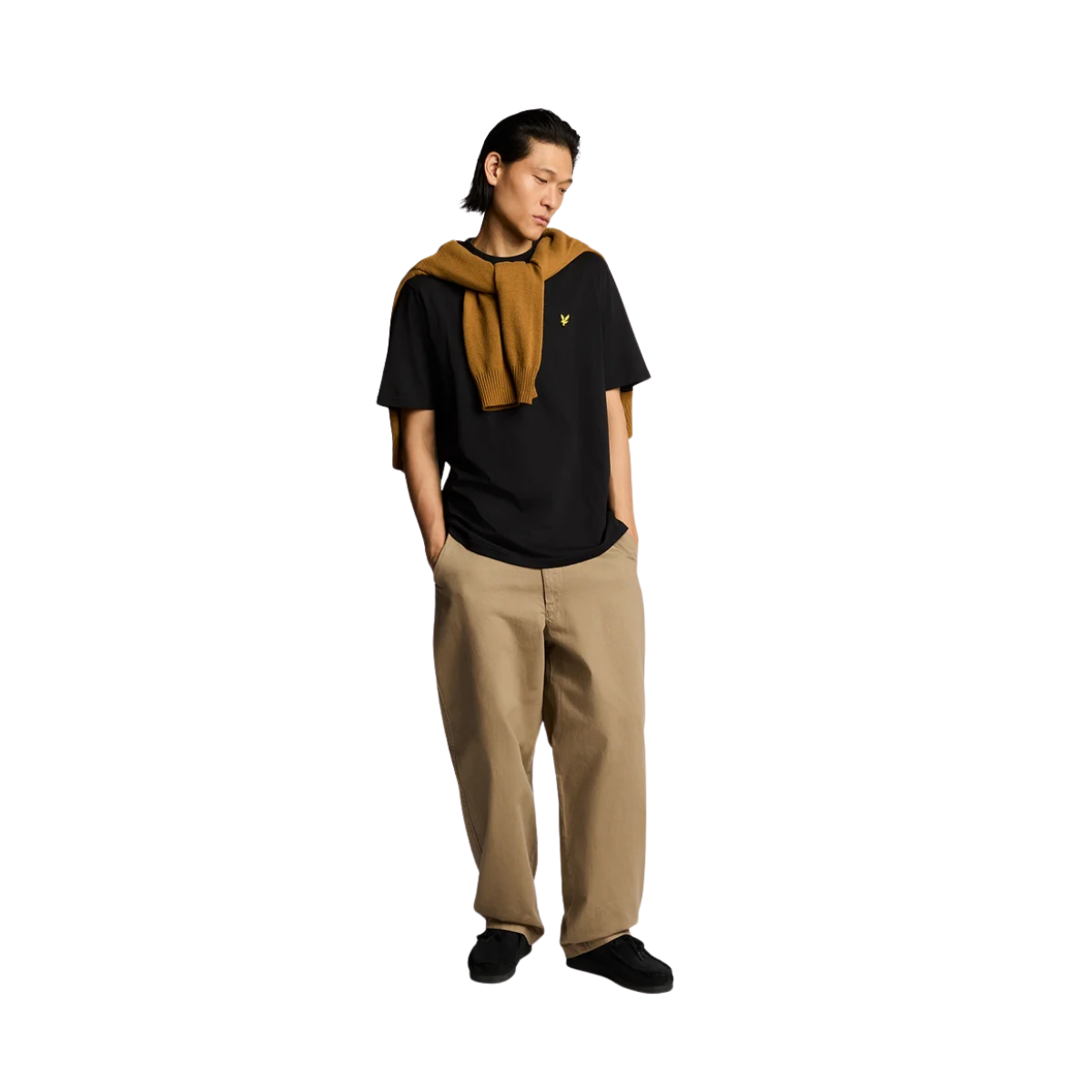 Oversized T-Shirt - Jet Black