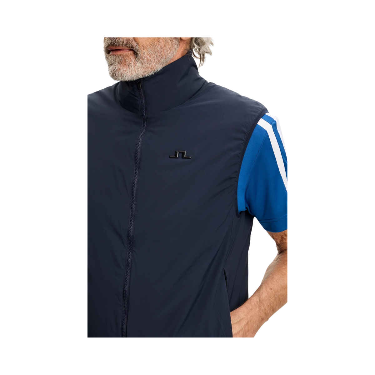 Clinton Padded Vest - JL Navy