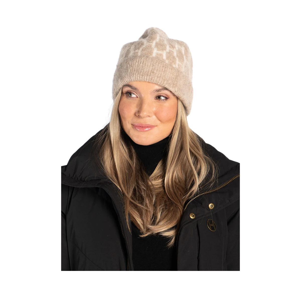 Gera Beanie - Light Brown Melange