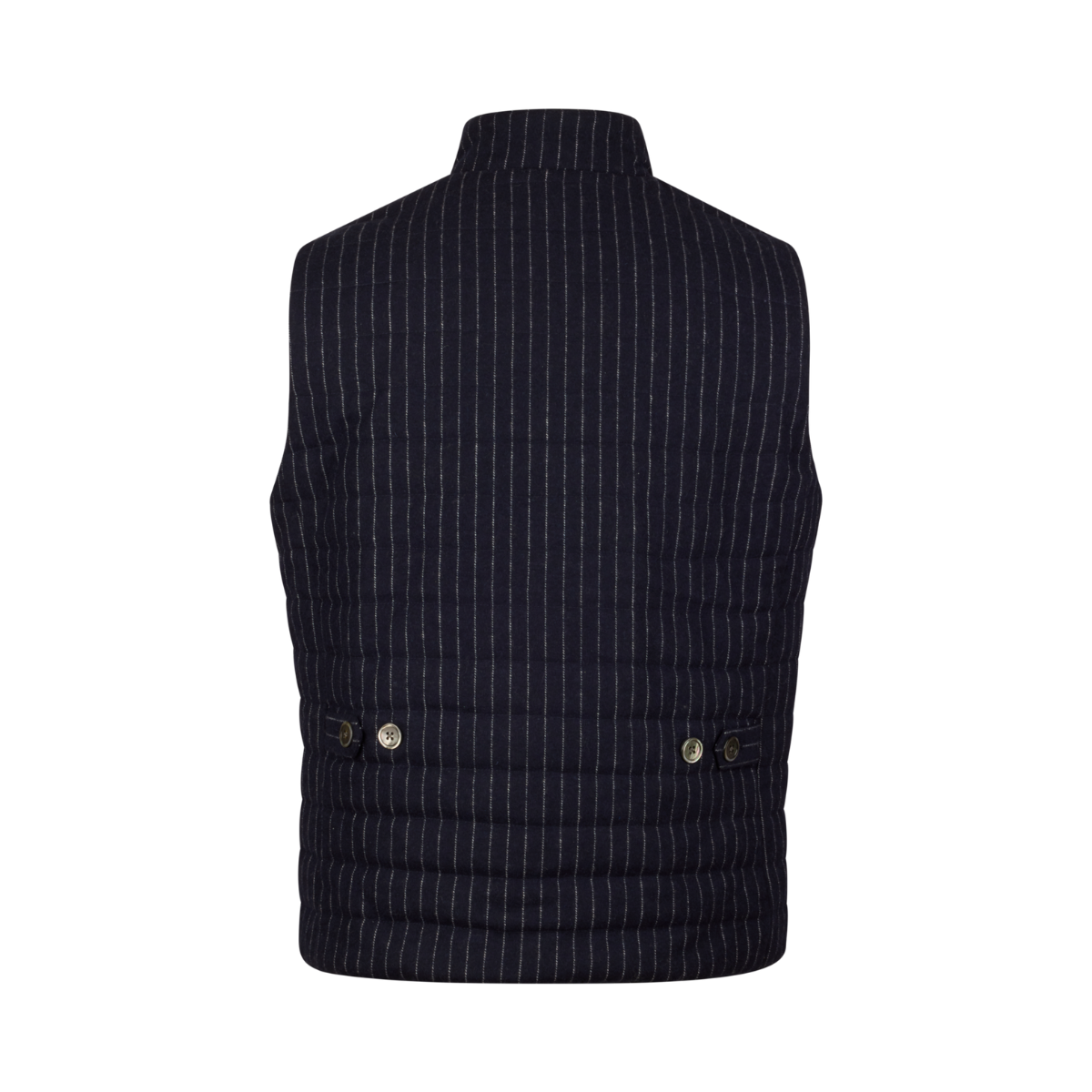 Gilet Mid Layer Pinstripe Vest - Navy stripe
